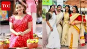 Kerala's Attukal Pongala Festival Draws TV Celebrities in Traditional Splendor