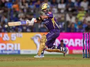KKR Posts 220/4 Against MI in IPL 2026 Clash, Powered by Rahane's Blazing Fifty