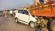 Kolhapur Couple Dies in Tragic Highway Collision with Parked Tractor Trailer