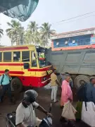 KSRTC Bus Collision in Aroor Injures 23, Rescue Operations Swiftly Deployed