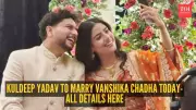 Kuldeep Yadav Marries Vanshika Chadha in Mussoorie; Kohli, Sharma Attend