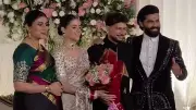 Kuldeep Yadav's Humble Gesture at Wedding Reception Goes Viral Online