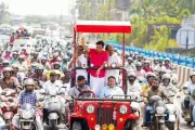 LDF Leaders Stage Parallel NH 66 Inauguration Protest Against Riyas Exclusion