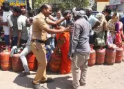 LPG Shortage Claims in Chhatrapati Sambhajinagar Spark Police Protection Request