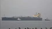 LPG Tanker Pyxis Pioneer from Texas Docks at New Mangalore Port