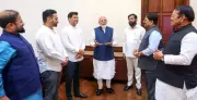 Maharashtra Deputy CM Eknath Shinde Meets PM Modi in Delhi Amid State Session