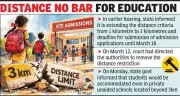 Maharashtra Govt Clarifies RTE Admission Rules for Students Beyond 3km Radius