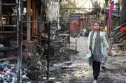 Major Fire Destroys 40-50 Shops at Delhi's Nature Bazaar Handicrafts Market