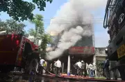 Major Fire Destroys Chandigarh Shop in Industrial Area Phase 2