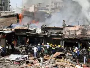 Major Fire Engulfs 30+ Shops in Ahmedabad's Panchkuva, No Casualties Reported