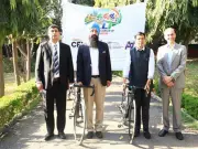 Mansukh Mandaviya Launches Logo for World's First Franchise-Based Cycling League