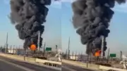 Massive Explosion Rocks Texas Oil Refinery, Sending Plume of Thick Smoke Skyward