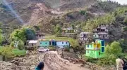 Massive Landslide Triggers Evacuations in Himachal Pradesh's Mandi District