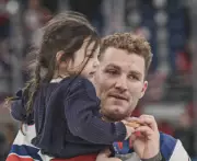 Matthew Tkachuk Visits Late Teammate Johnny Gaudreau's Family in Columbus