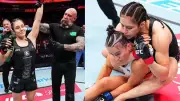 Maycee Barber Suffers Brutal Knockout and Choke in UFC Seattle Fight Scare