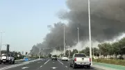 Missile Interception Triggers Fires in Abu Dhabi's KEZAD Industrial Area