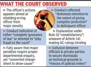 MP High Court Slams Principal Secretary for Shielding Erring Officer from Major Penalty