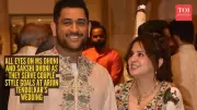 MS Dhoni & Sakshi's Effortless Style Steals Show at Arjun Tendulkar's Wedding
