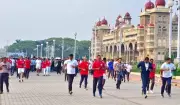 Mysuru & Mandya Police Marathons Unite Communities for Fitness and Drug-Free Society
