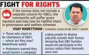 Nagpur OBC Protest Demands Census Column, Warns of Statewide Non-Cooperation