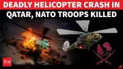 NATO Helicopter Crashes in Qatar Waters, Six Troops Killed in Technical Malfunction