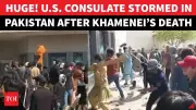 Nine Killed, US Consulate Stormed in Pakistan Amid Iran Leader Killing Protests