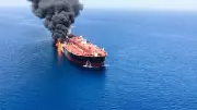 Oil Tanker Explodes Off Kuwait Coast, Spills Crude Amid Regional Conflict
