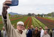 Omar Abdullah Inaugurates Asia's Largest Tulip Garden in Srinagar