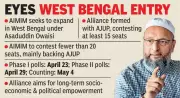 Owaisi's AIMIM Forges West Bengal Alliance with AJUP Ahead of Assembly Polls
