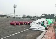 Patna's First International Hockey Ground Nears Completion with Dutch Astroturf