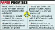 PCMC Warns Developers Over Water Supply Failures, Faces Resident Criticism