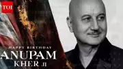 Prabhas' 'Fauzi' Team Celebrates Anupam Kher's Birthday, Boosting Film Buzz