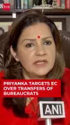 Priyanka Chaturvedi Slams EC Over Bengal Transfers, Alleges BJP Bias in Polls