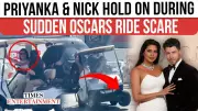 Priyanka Chopra and Nick Jonas Survive Oscars Golf Cart Scare Before Red Carpet