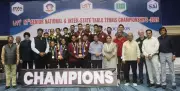 PSPB and RBI Clinch National Table Tennis Team Titles in Indore Championship