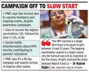 Pune's HPV Vaccine Drive Sees Low Turnout: Only 44 Girls Vaccinated in 5 Days