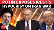 Putin Slams Western 'Hypocrisy' Over Silence on Iran Amid Israel-US Strikes
