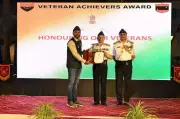 Retired Army Craftsman Dhirajkumar Satpute Honored with Veteran Achiever Award