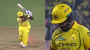 Sanju Samson's CSK Decut Cut Short by Nandre Burger Against Former Team RR