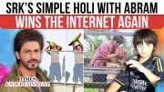 Shah Rukh Khan's Heartwarming Holi Throwback with Son AbRam Goes Viral