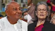 Sonia Gandhi Extends Ugadi Greetings to Deve Gowda in Brief Reply