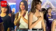 Suhana Khan, Ananya Panday, Shanaya Kapoor Cheer for Mumbai Indians at IPL Match