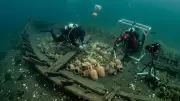 Swiss Lake Reveals 2,000-Year-Old Roman Shipwreck with Military Escort Evidence