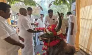 Tamil Nadu Family Honors Beloved Jallikattu Bull with Memorial Statue
