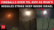 Tel Aviv Rocked by Iranian Missile Barrage as Explosions Shake Israeli Capital