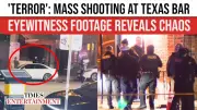 Texas Bar Shooting: Witness Video Captures Panic, Federal Terrorism Probe Launched
