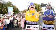 Thanjavur Unveils Doll Mascots 'Meyyan' & 'Meyyal' to Drive 100% Voter Turnout
