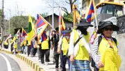 Tibetan Activists Launch Black Hat March from Dharamsala to Delhi