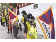 Tibetan Youth Congress Stages Black Hat March from Dharamshala to Delhi