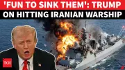 Trump Mocks Iranian Sailors Killed In Warship Attack: 'More Fun Sinking Them'